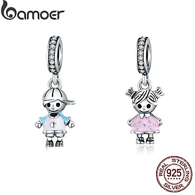 Charme Bamoer Casal: Amor em Prata 925