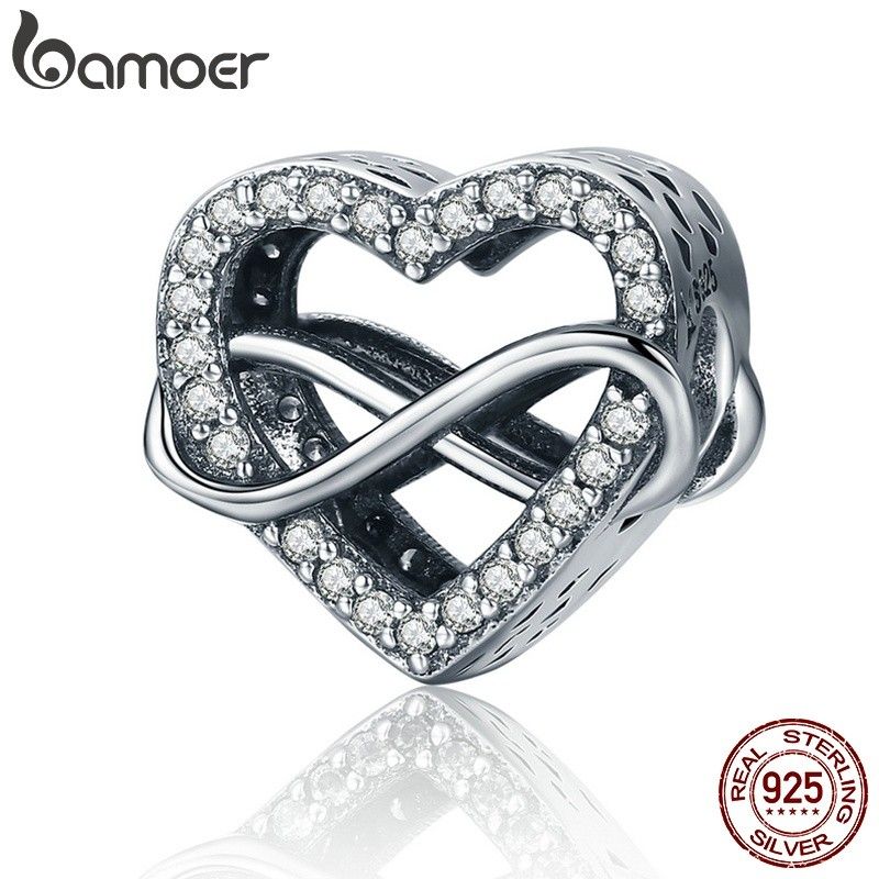 Charme Bamoer Prata 925: Amor Infinito 💖