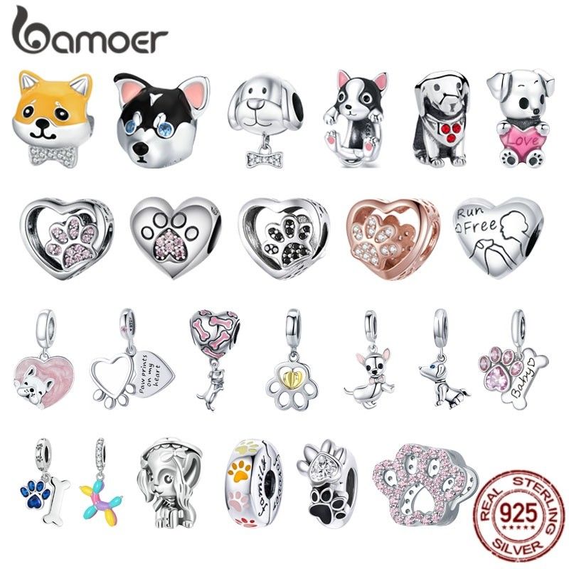 Charme Patinha de Cão Bamoer Prata 925