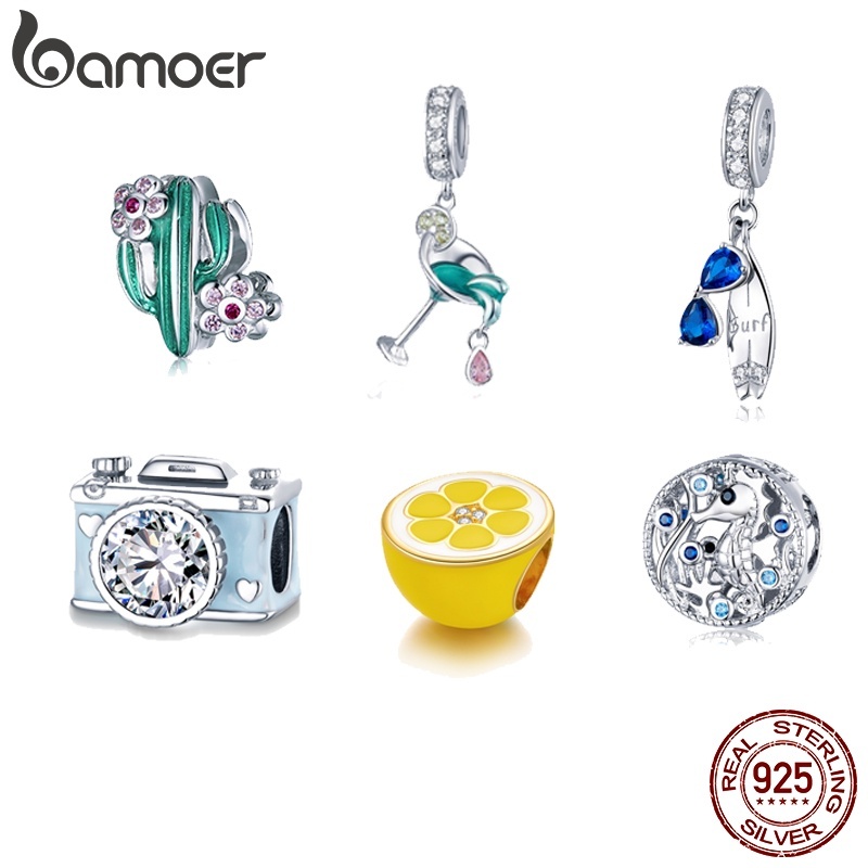 Charms de Prata 925 Bamoer: 21 Modelos Exclusivos