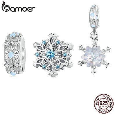 Charms de Prata 925 Bamoer: Crie Seu Estilo Único