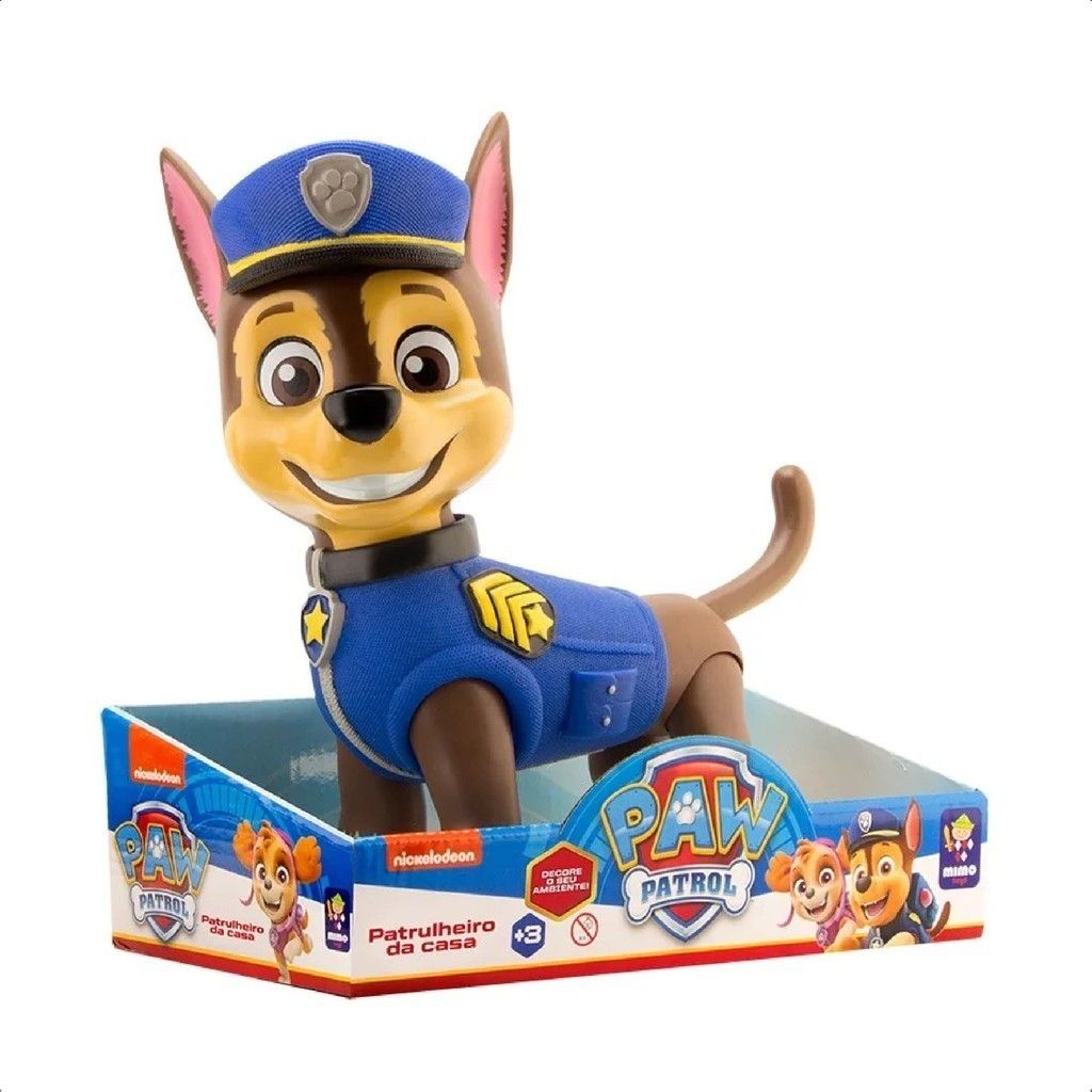 Chase Gigante da Patrulha Canina: 40cm de Aventura!