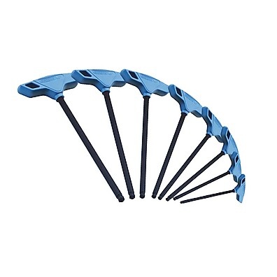 Chave Allen Gedore 2-10mm: Jogo 8 Peças com Cabo T