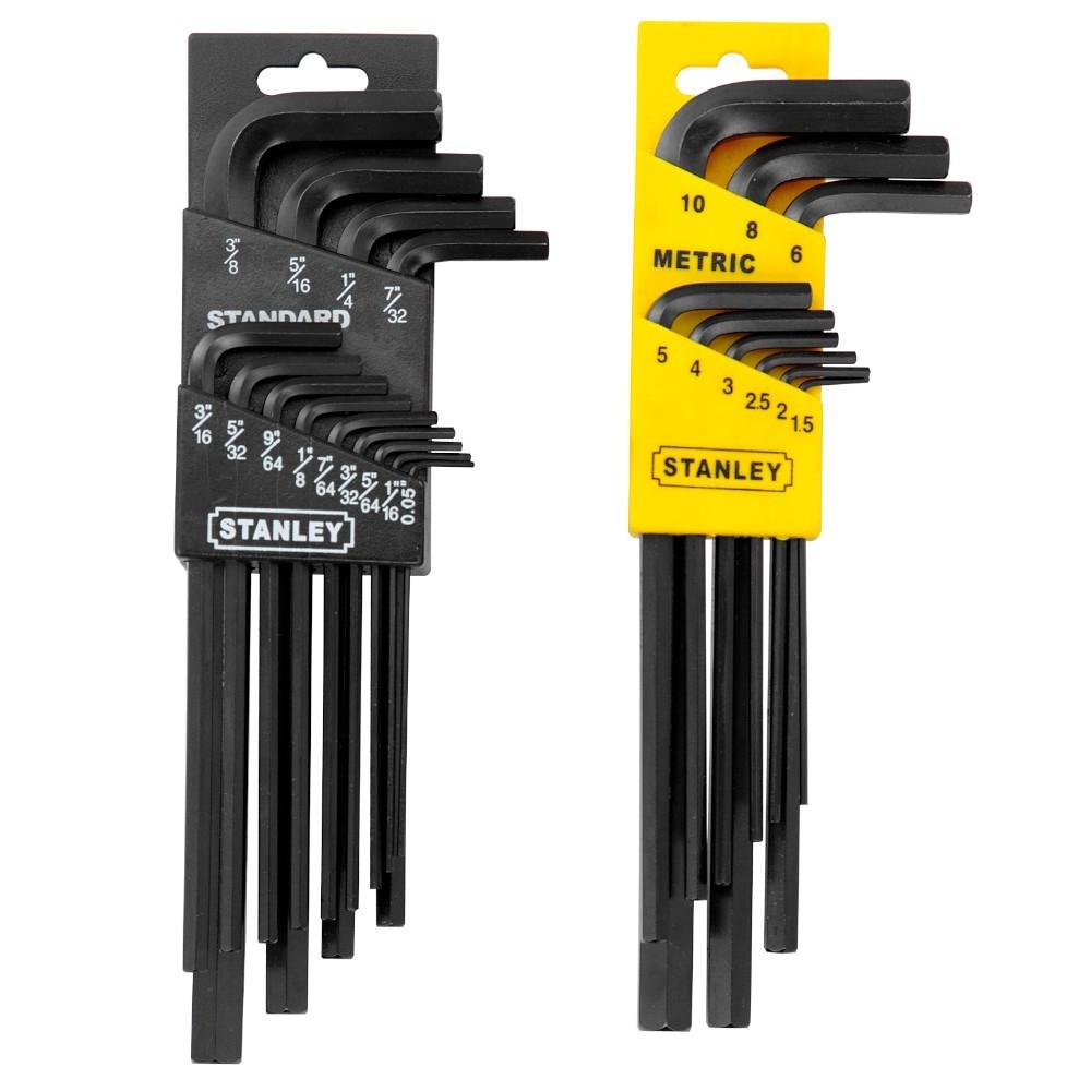 Chave Allen Stanley 22 Peças: O Kit Completo!
