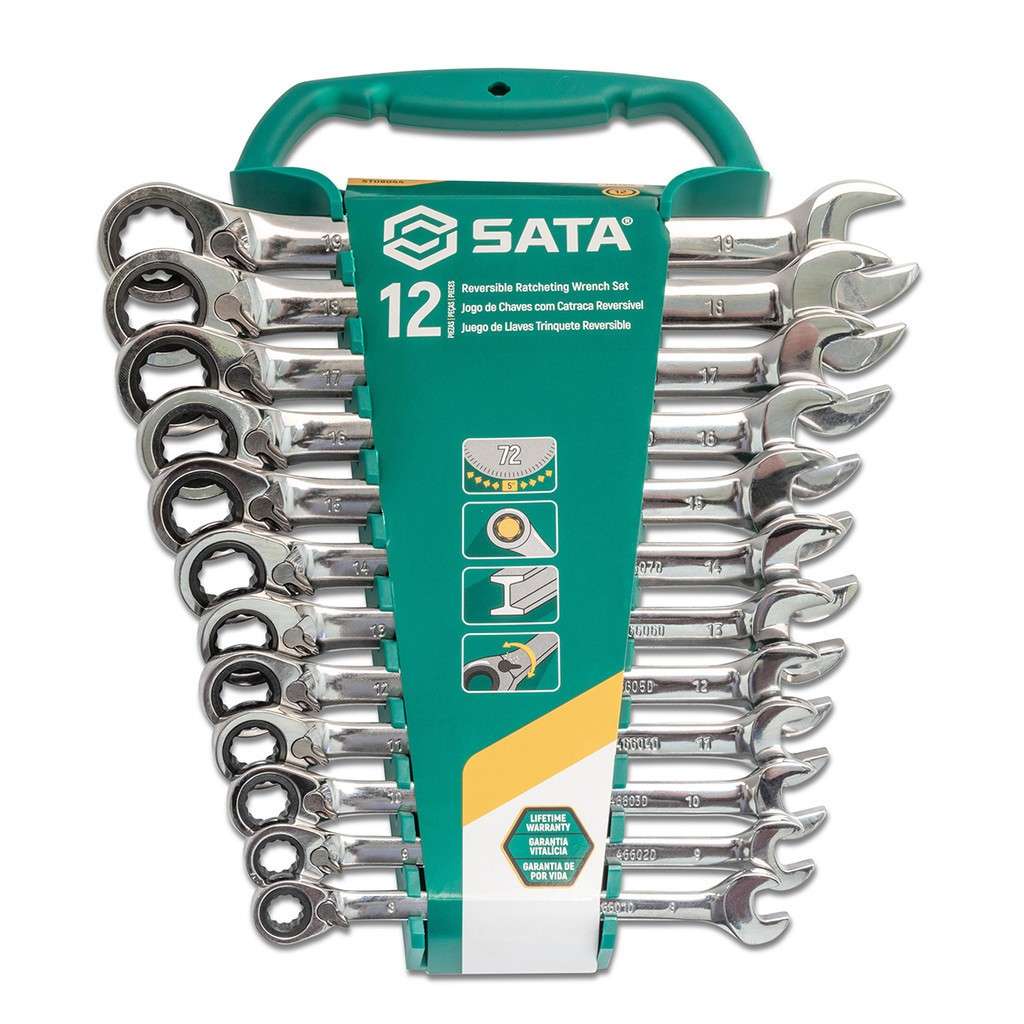 Chave Combinada Sata 1-19mm: Rapidez e Precisão!