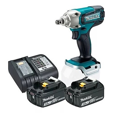 Chave de Impacto Makita DTW190 18V com 2 Baterias
