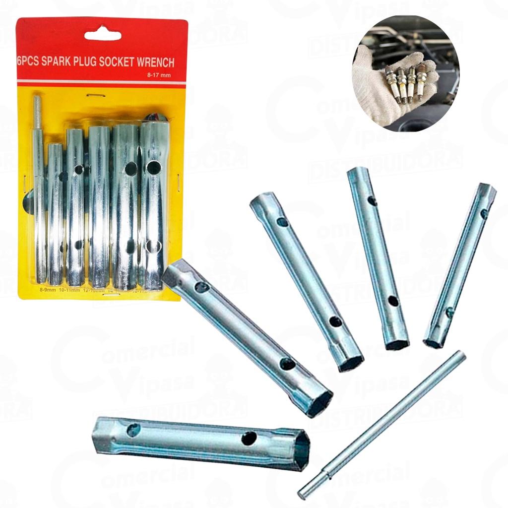 Chave de Vela 8-17mm: Kit Completo para Carro e Moto