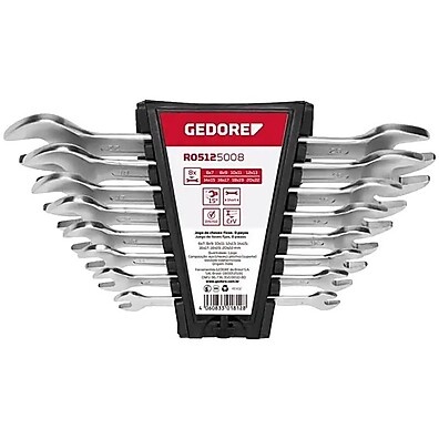 Chave Fixa GEDORE RED 6 a 22mm – 8 Peças Profissionais