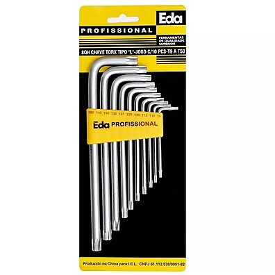 Chave Torx 10 Peças: Guia Completo EDA 8QH