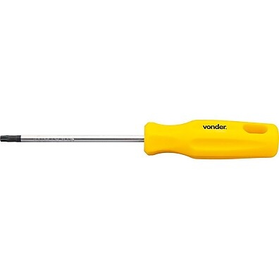 Chave Torx T25 com Cabo Reto Cromo Vanádio - Vonder