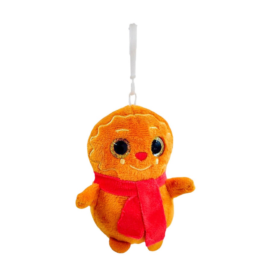 Chaveiro de Natal Pelúcia: Fofura para suas Chaves!