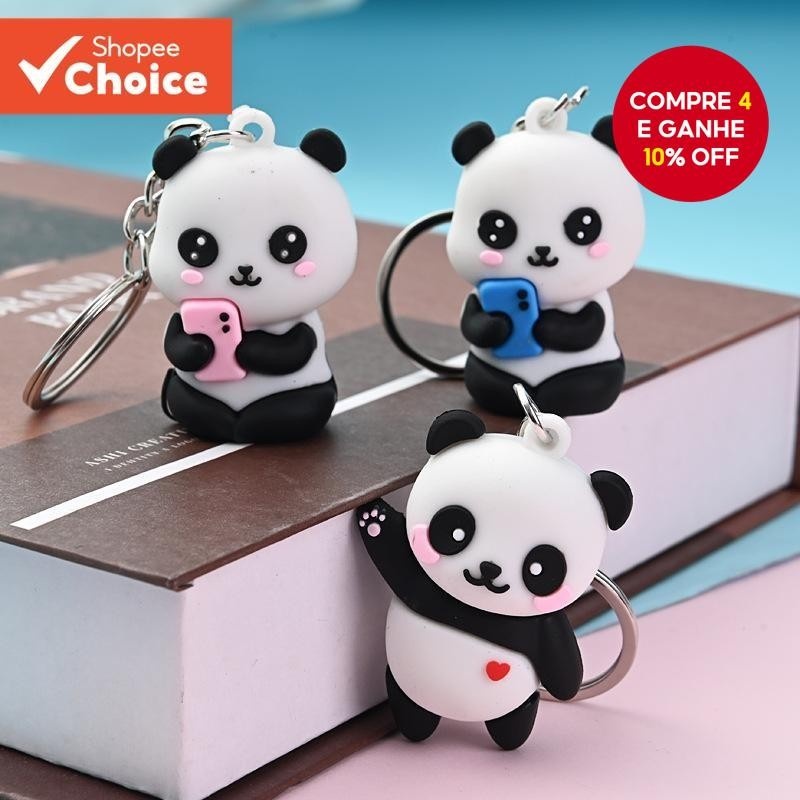 Chaveiro Panda: Seu Tesouro Nacional Fofo!