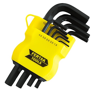 Chaves Torx 9 Peças: Jogo Profissional Cr-V
