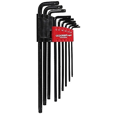 Chaves Torx Gedore Red: Jogo Completo de 9 Peças