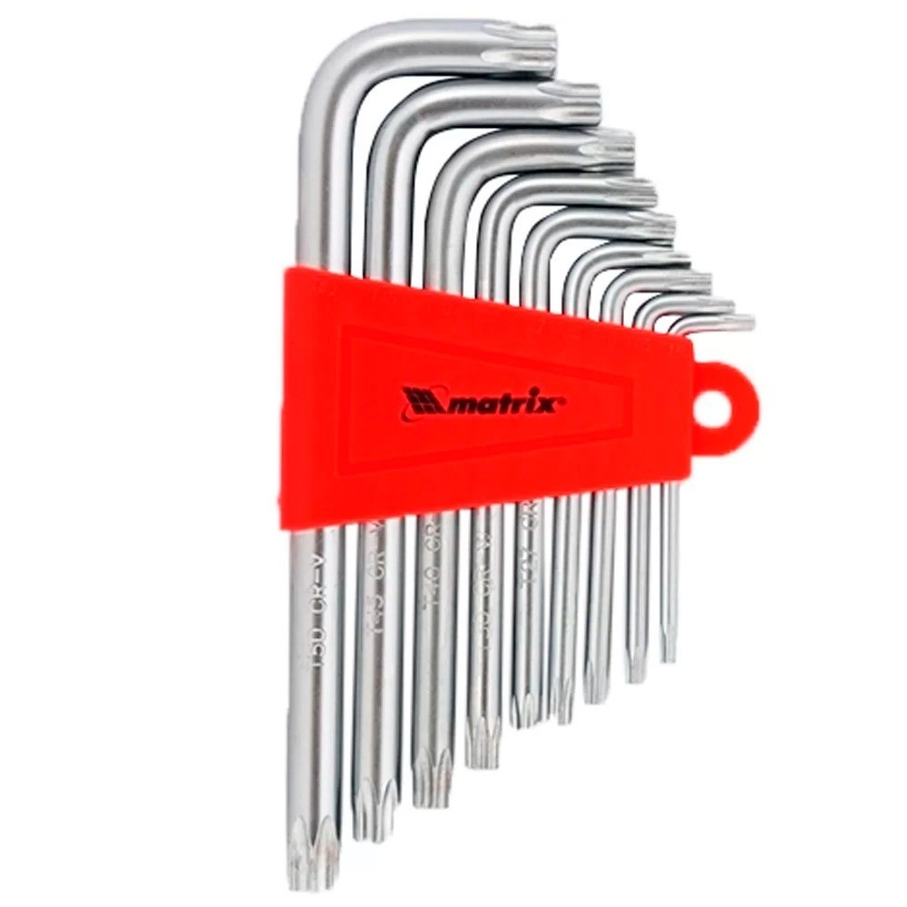 Chaves Torx MTX: Jogo 9 Peças T10 a T50