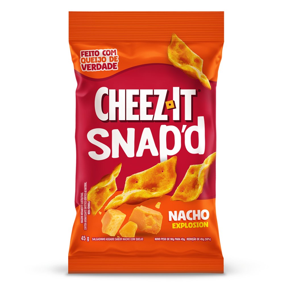 Cheez-It® Snap'D Nacho: Explosão de Sabor em 45g!