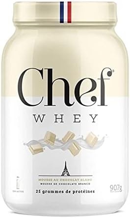 Chef Whey (907g), Mousse de Chocolate Branco