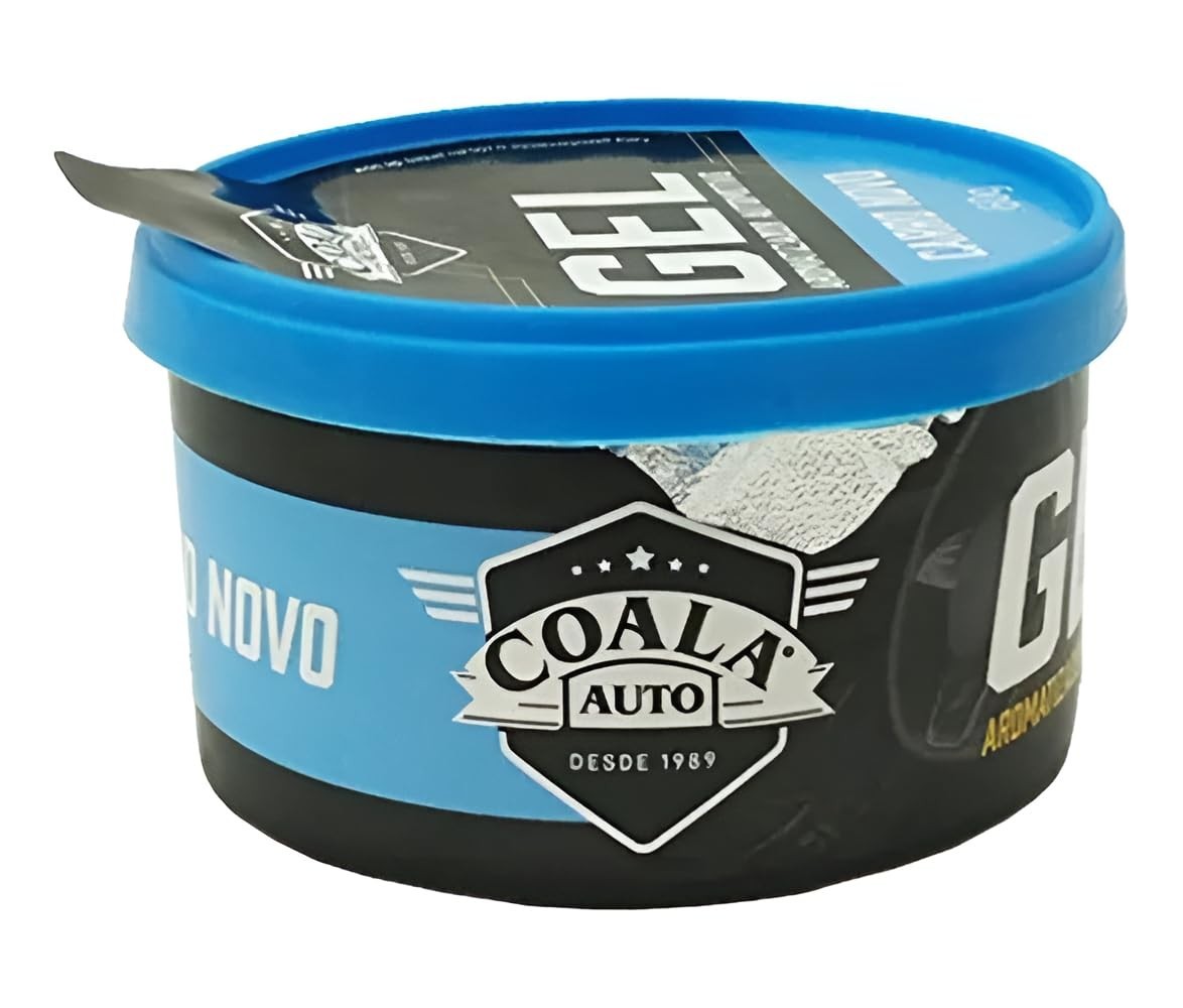 Cheirinho Carro Coala em Gel: Aroma de Carro Novo 60g - Bloqueador de Odores