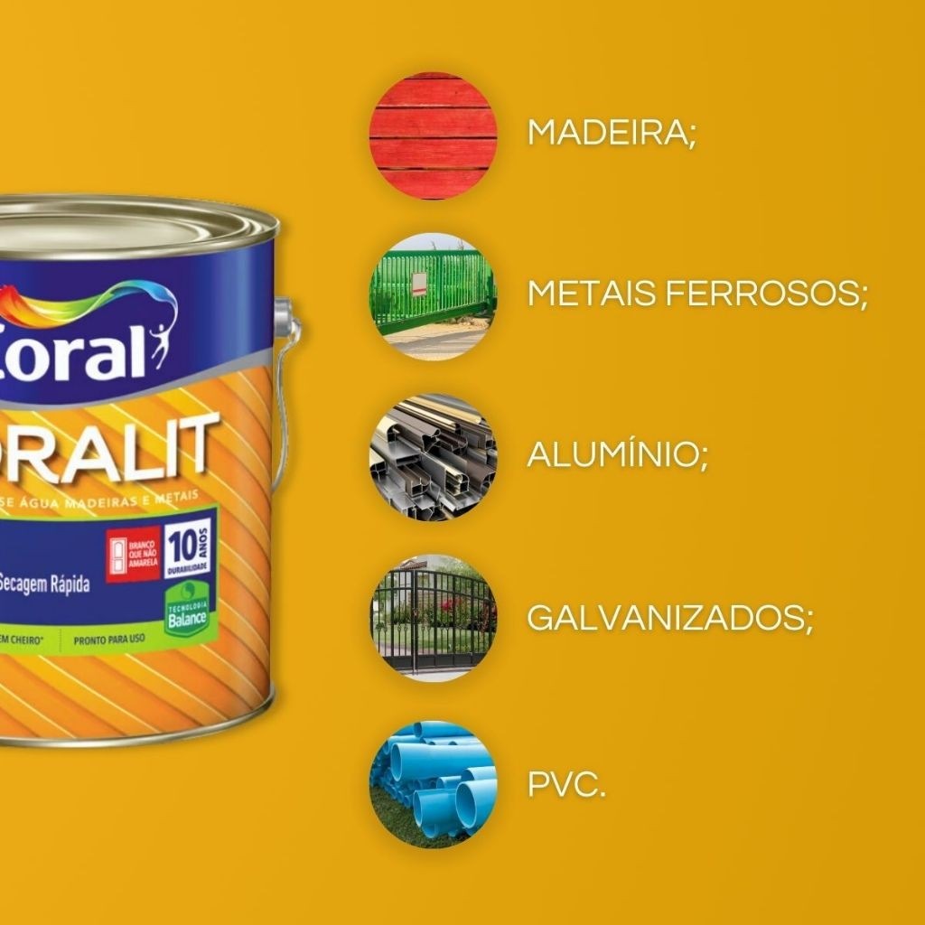 Coralit Total: Esmalte Premium 3,6L Sem Cheiro