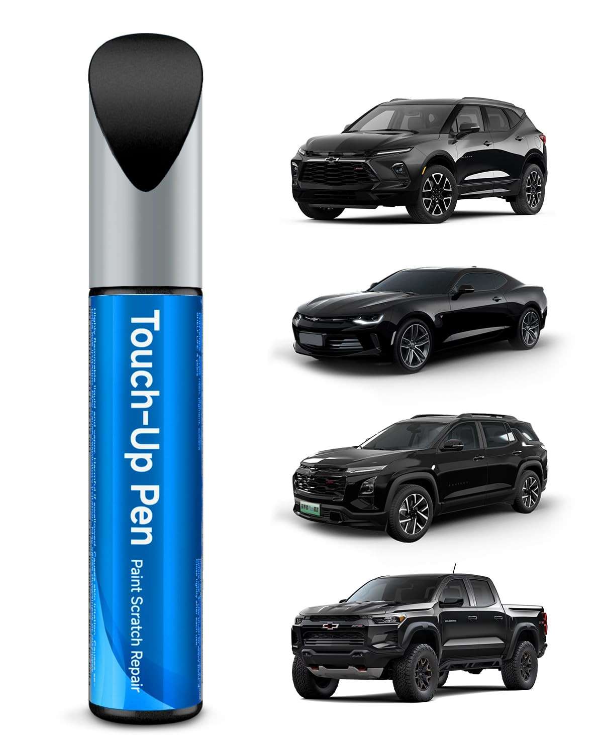 Tinta de Retoque Preto para Chevrolet GMC Buick Cadillac - Fórmula Exata para Reparo de Arranhões e Lascas