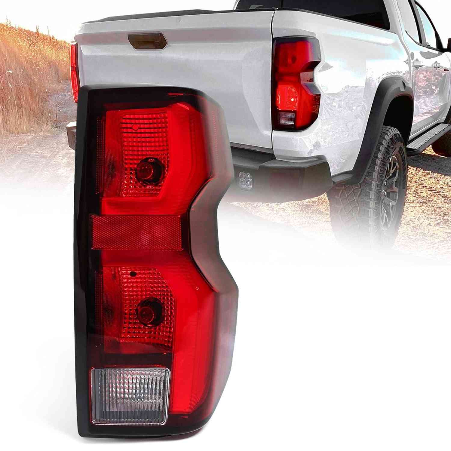 Lanterna Traseira FIONE para Chevy Colorado ZR2/Z71 2023-2025 - Lado Passageiro (RH) com LED