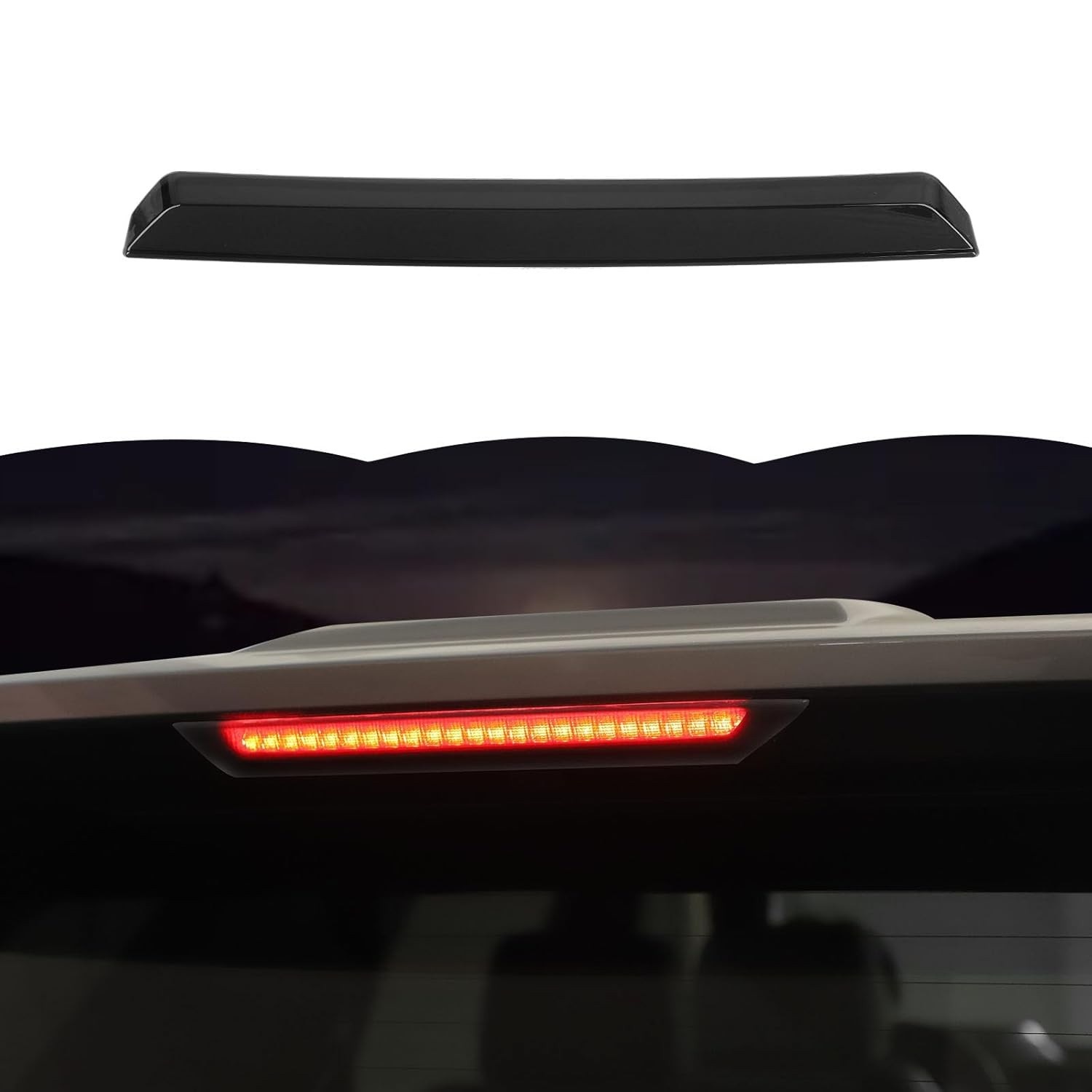 Capa Luz de Freio Fumê para Chevy Suburban/Tahoe e GMC Yukon | Estilo e Proteção