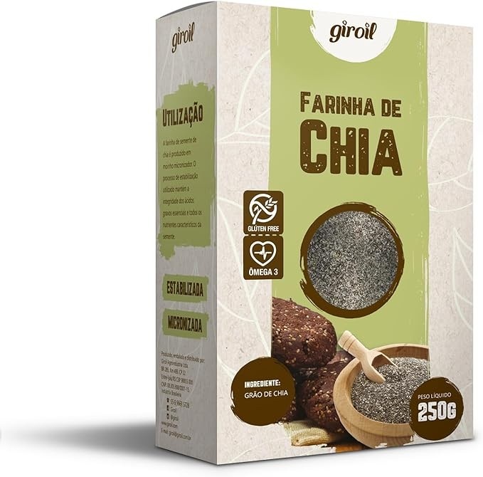 Farinha de Chia Giroil - 250g, Giroil