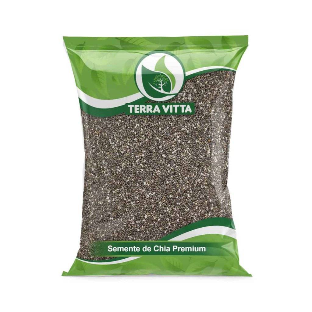 Chia Premium 1Kg: Energia e Saúde!