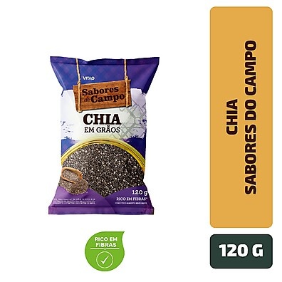 Chia Sabores Do Campo 120g – Nutrição Natural em Cada Colher
