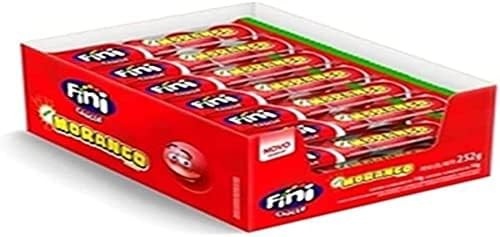 Doce Chicle, Fini, Morango, 14 Gramas, 18 Unidades