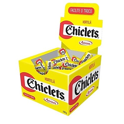 Chiclets Hortelã: 100 Unidades de Frescor!