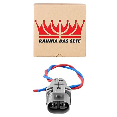 Chicote Conector Pisca 2 Vias: Compatível com Peugeot 207 e Renault Megane