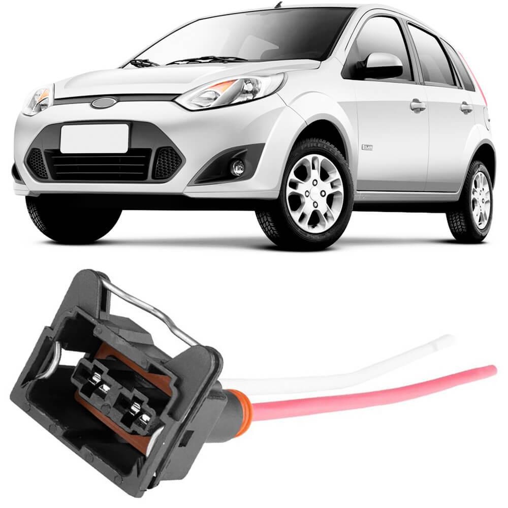 Chicote Conector Temperatura 2 Vias para Ford Fiesta e Ka