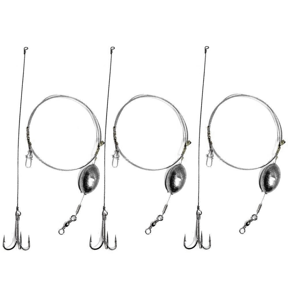 Chicote Pesca Espada: Kit 3 com Sardinha