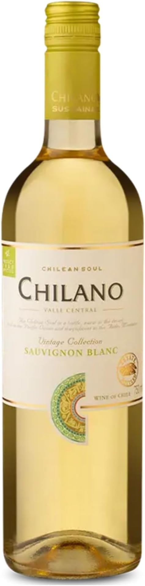 Chilano Vinho Chileno Branco Sauvignon Blanc 750Ml
