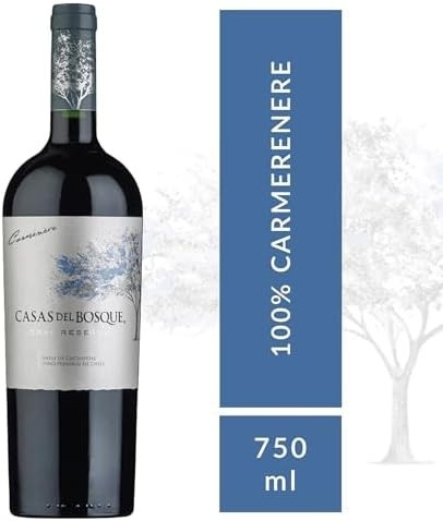 Vinho Tinto Chileno Casas Del Bosque Gran Reserva Carmenere 750ml