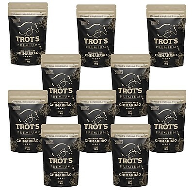 Chimarrão Trot's: Kit Erva Mate 1kg (3, 5 ou 10%)