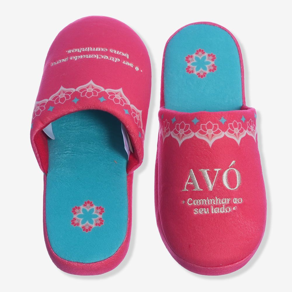 Chinelo Avó Azulejo: Conforto e Carinho!