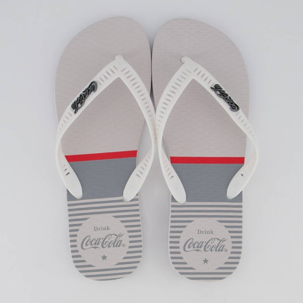 Chinelo Coca-Cola Bates Branco: Estilo e Conforto em EVA