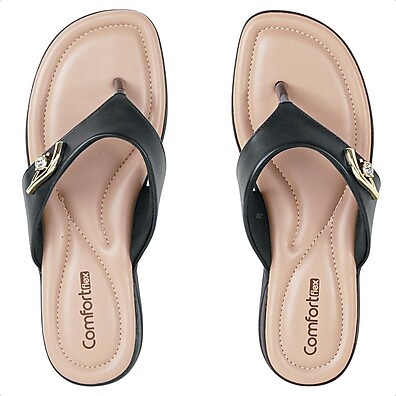 Chinelo Comfortflex Metallic: Conforto e Estilo!