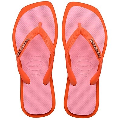 Chinelo Havaianas Top Square Fusion: Estilo e Altura no Passo
