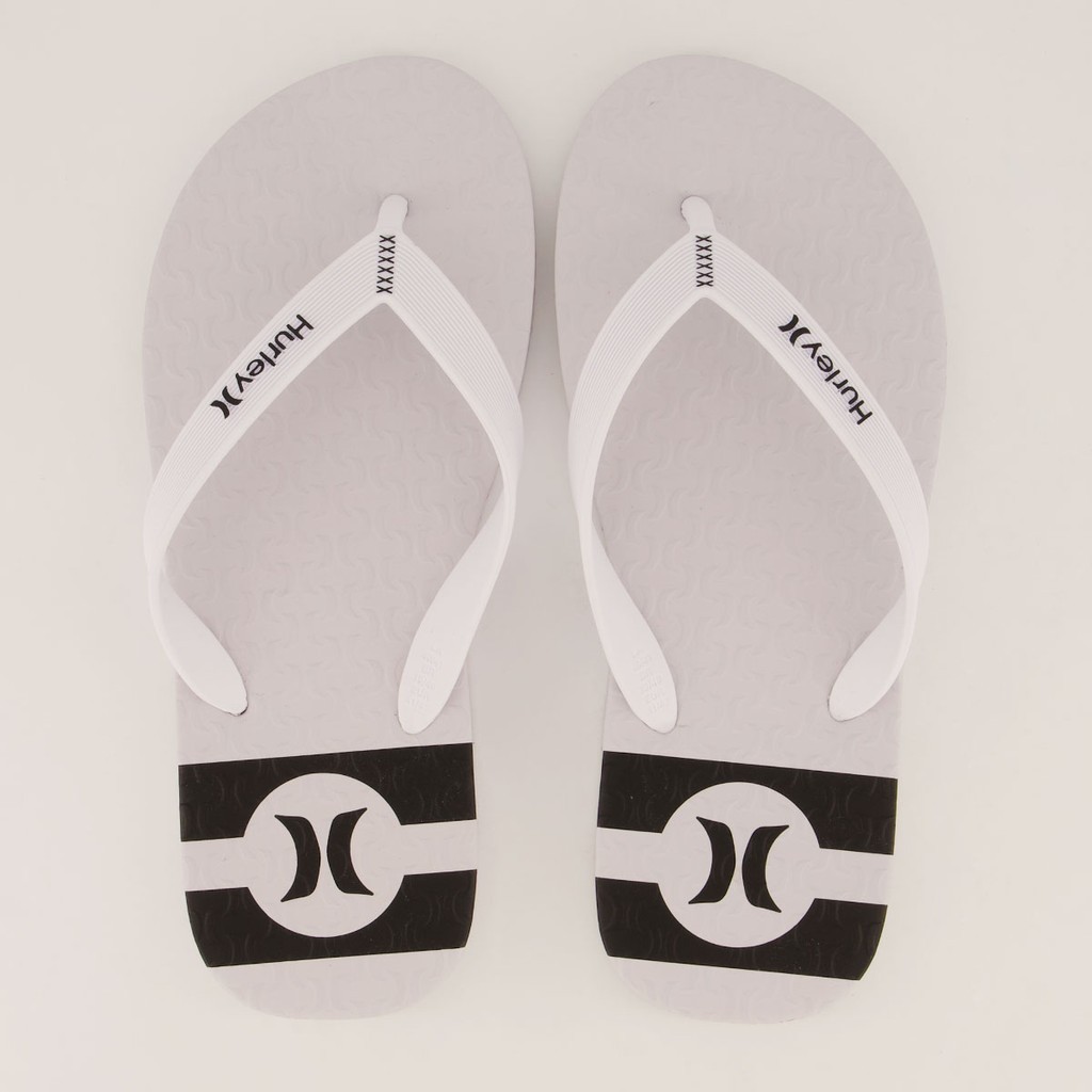 Chinelo Hurley Jetty Branco: Conforto e Estilo!