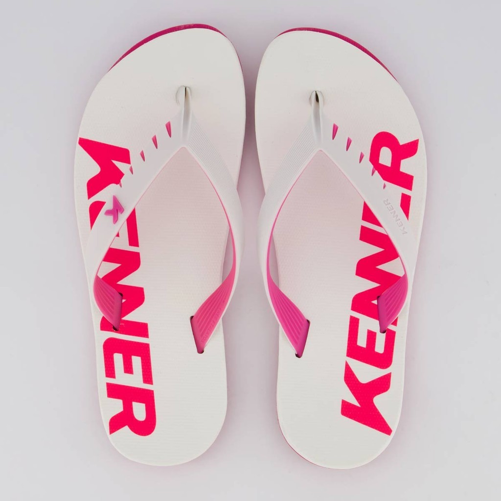 Chinelo Kenner RED Branco: Conforto e Estilo!