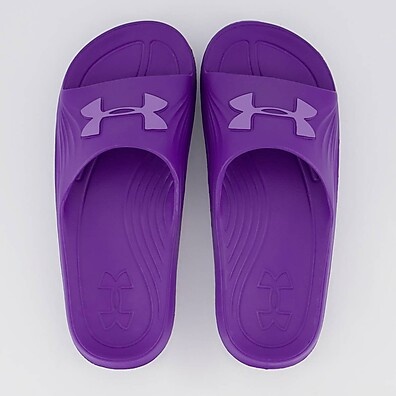 Chinelo Under Armour Core 2 Feminino Roxo – Conforto e Estilo