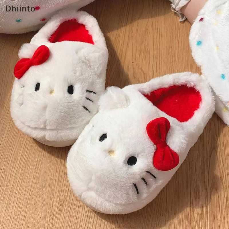 Chinelos Hello Kitty Fofos e Quentinhos para o Inverno