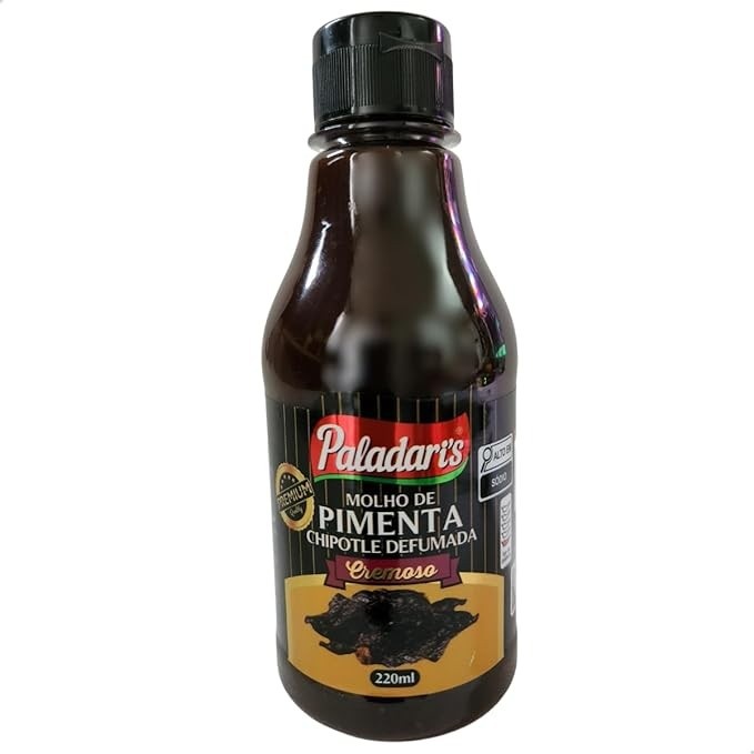Molho de Pimenta Cremosa com Chipotle Premium, 220ml, Sem Glúten
