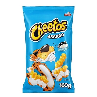 Chips Cheetos Onda Requeijão 160g – Explosão de Sabor