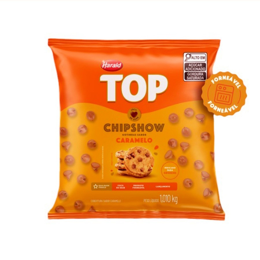 Chipshow Caramelo Harald: Gotas Perfeitas para Fornear!