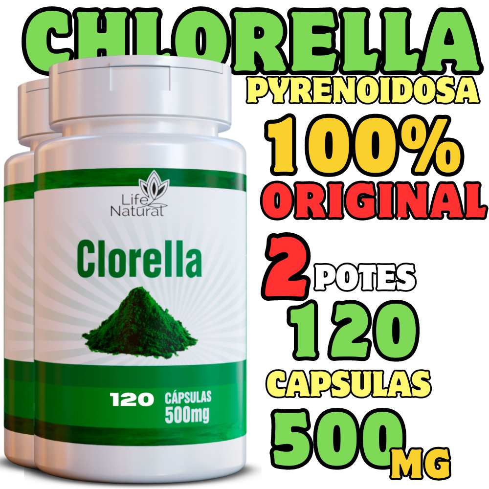 Chlorella Orgânica: Energia e Detox Pura!