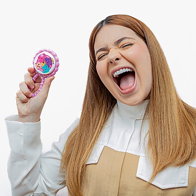 Chocalho Mordedor Rosa TurmaTube: Diversão Segura!